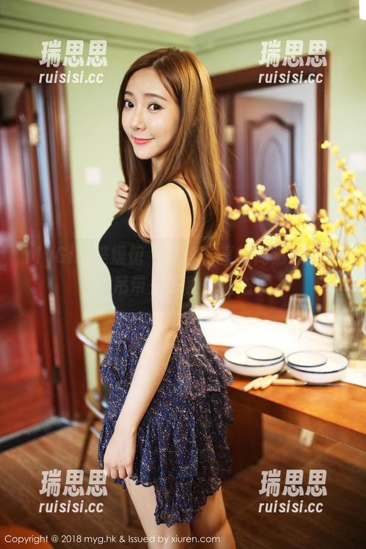 MyGirl美媛馆-李七喜 MyGirl美媛馆 - 在李七喜的高清照片中,吊带是一种生活态度