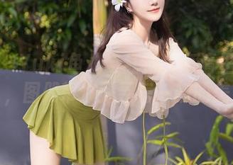 秀人网 – Yuki鱼儿与红裙：高清里的优雅，图册带你探寻每一刻的美