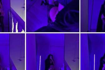 微密圈 – 难以抗拒的黑色诱惑：陈大小姐的写真图包，让你目不转睛